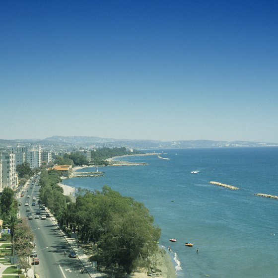 Limassol in Cyprus has beautiful beaches and many tourist attractions.