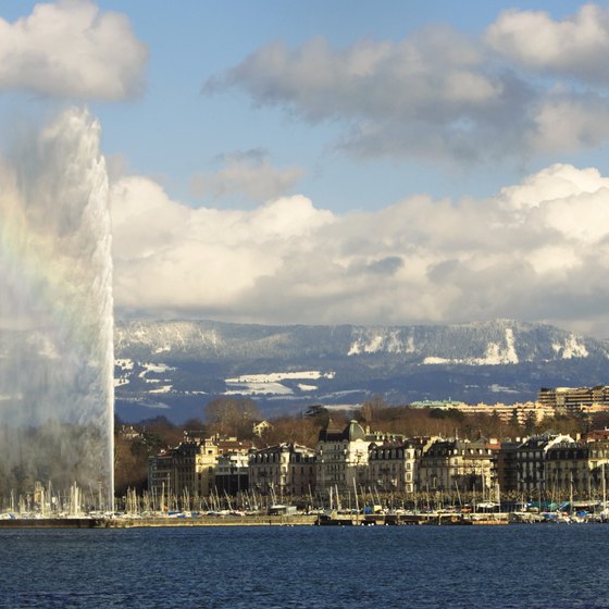 Lake Geneva is Switzerland's largest lake.