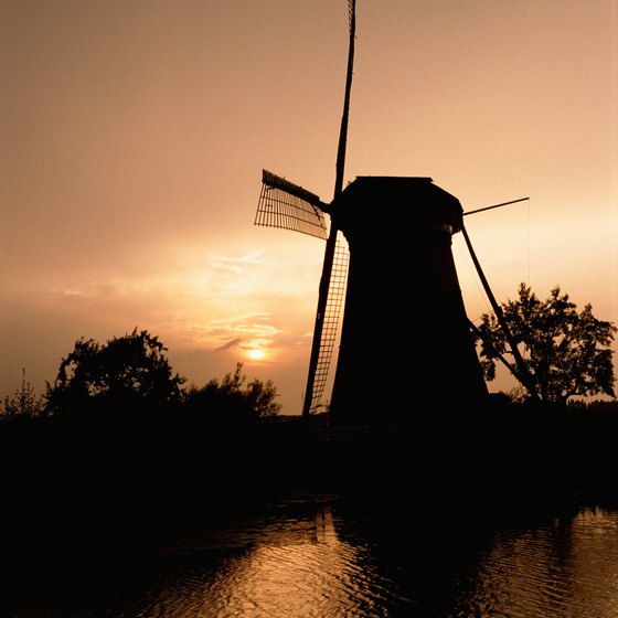 Exploring canals in The Netherlands is popular on escorted tours.