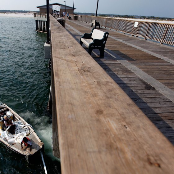 The pier at Gulf State Park is said to be the largest on the Gulf of Mexico.