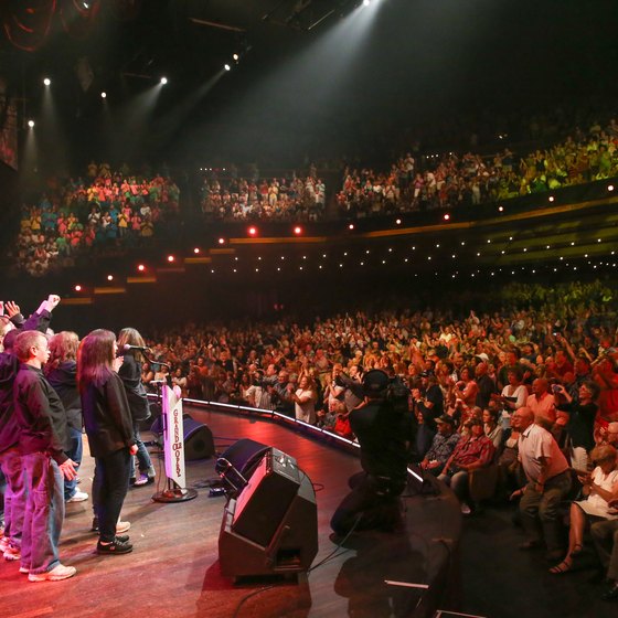 "The Opry" produces one of the world's longest-running live radio broadcasts.
