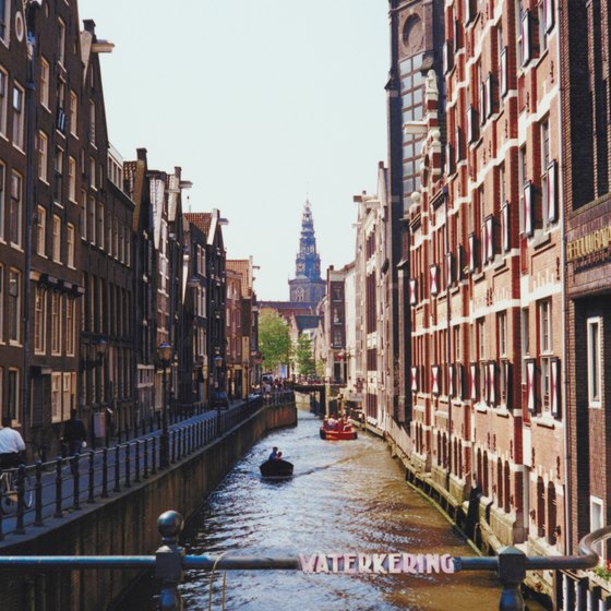 Amsterdam, the capital city of the Netherlands, is famous for its canals.