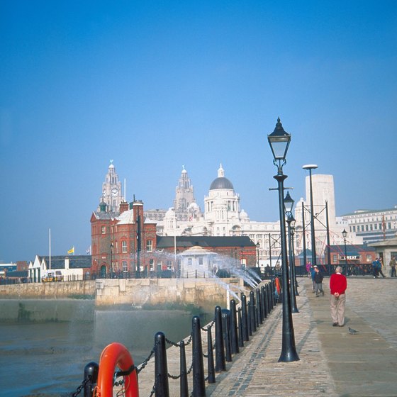 Liverpool, in northern England, has a working waterfront and became a household name as the home turf of The Beatles.