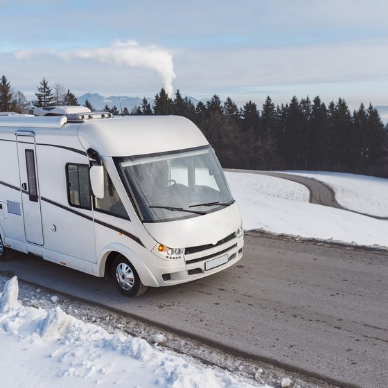 RV Parks in Maine in the Winter