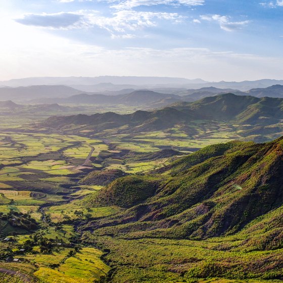 What Type of Landforms Cover Ethiopia?