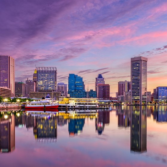 Beaches in Baltimore, Maryland