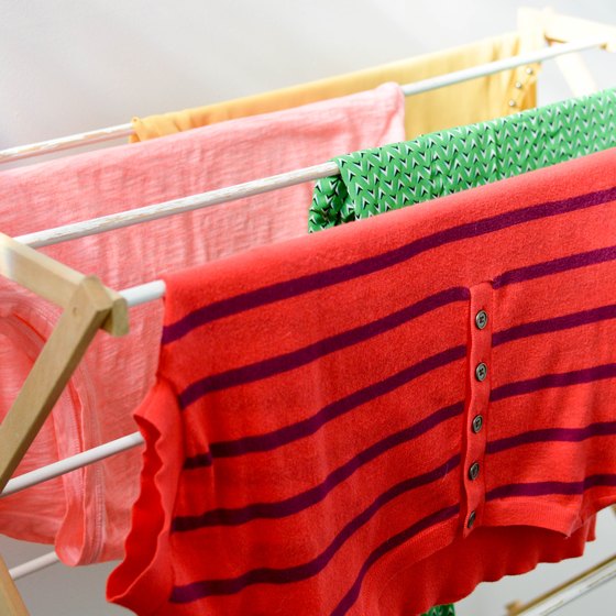 Homemade RV Clothes Drying Rack