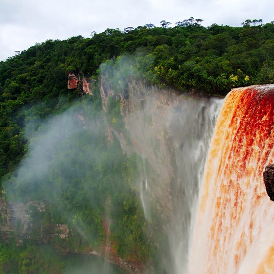 Waterfalls in Guyana