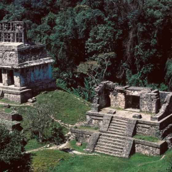 The state of Chiapas is home to Mayan ruins in Palenque.
