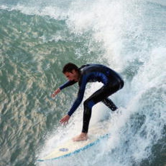 Ensenada's beaches are popular with surfers as well as sun worshippers.