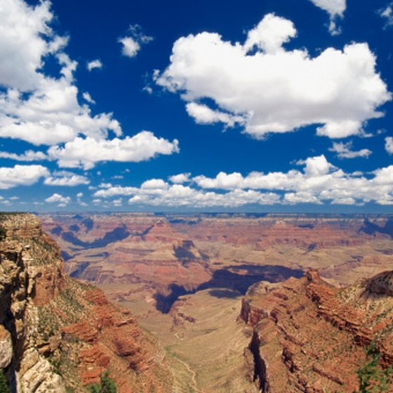 Less than five hours from Las Vegas, the Grand Canyon is a great weekend camping destination.