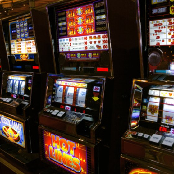 Take a bus to play some of California's casino slot machines.