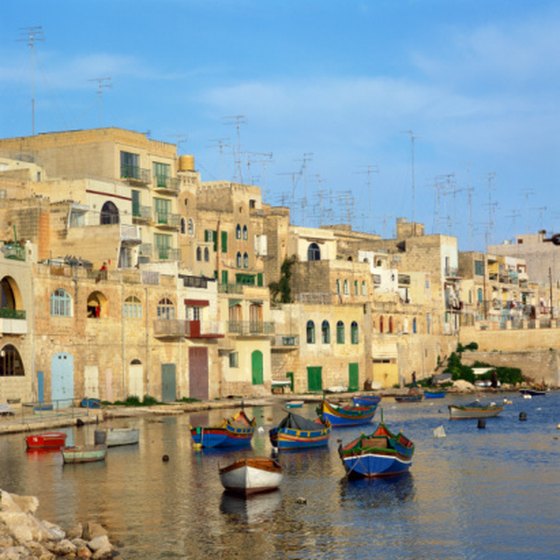 Traditional fishing boats continue to grace Malta's shores.