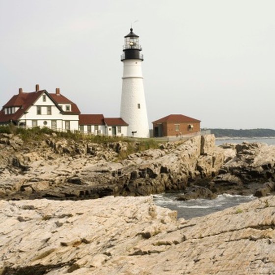 Portland Head Light, in Cape Elizabeth, Maine, is one of the state's most iconic images.