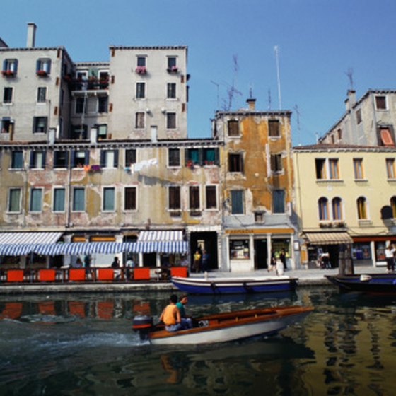 Venice's Santa Lucia Station is located at the western end of the grand canal.