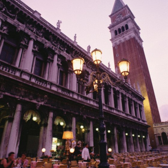 St. Mark's Square is a bustling piazza with shops and cafes.