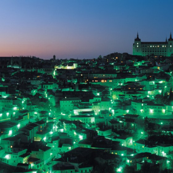 Toledo, Spain's Gothic cathedral overlooks the city.