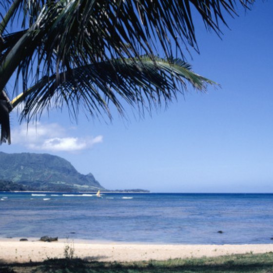 Dine in local restaurants just steps from the picturesque coastline of Hanalei, Hawaii.
