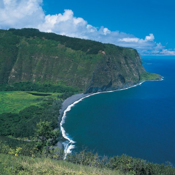 The Hawaiian Islands were formed by volcanic activity.