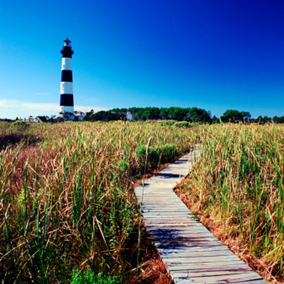 The Outer Banks are a short drive for travelers on an eastern route.