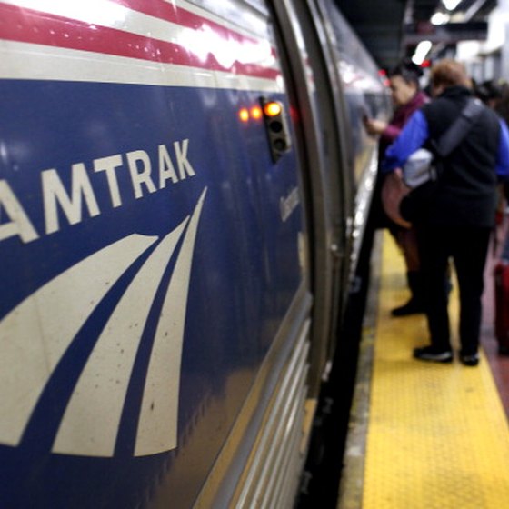 Catch Amtrak at Penn Station.