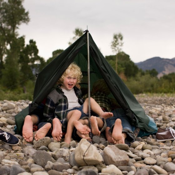 Kid-friendly campsites can turn camping into a fun experience.