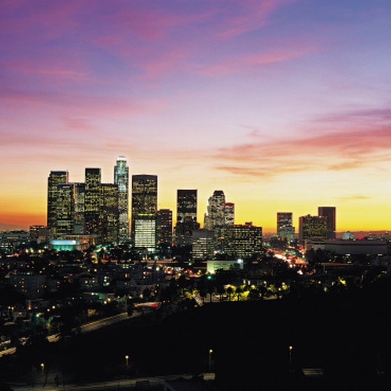 Downtown Los Angeles is home to intimate bars and exciting sporting events.
