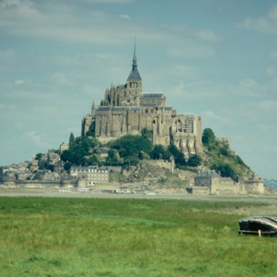 Mont-St-Michel is one of Normandy's major tourist attractions.
