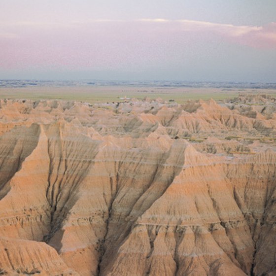 Geology of Badlands, South Dakota
