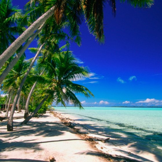 Beaches on the Islands of Tahiti