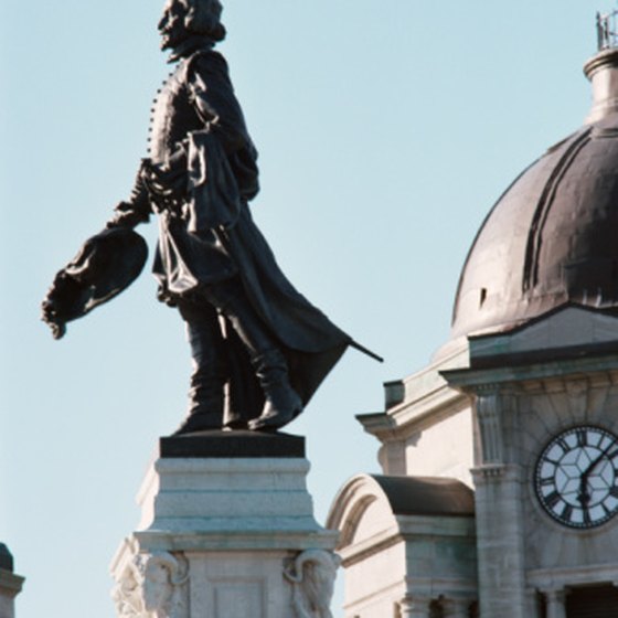 Québec City is filled with numerous historic landmarks.
