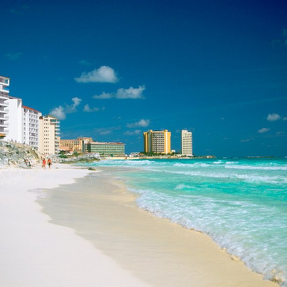 Warm Cancun weather draws millions of tourists every year.