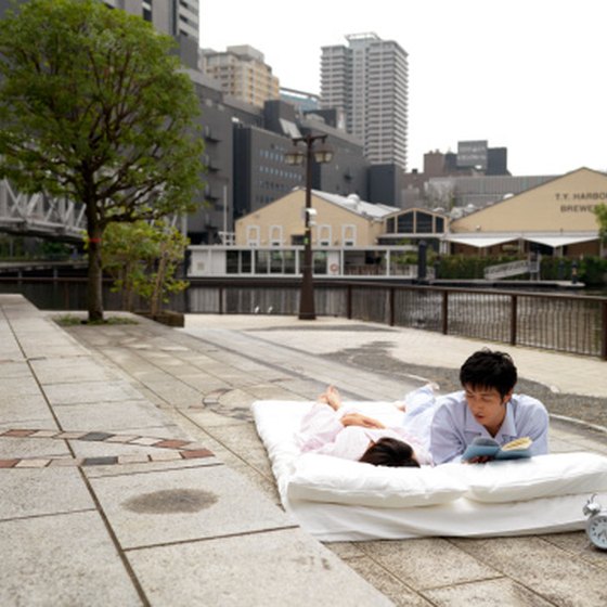 This is one cheap way to sleep in Japan.