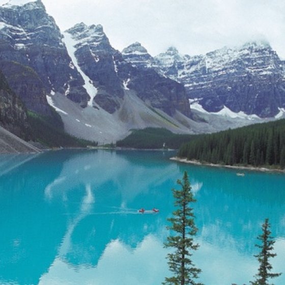 Beautiful Lake Louise is less than 3 miles from Lake Louise Campground.