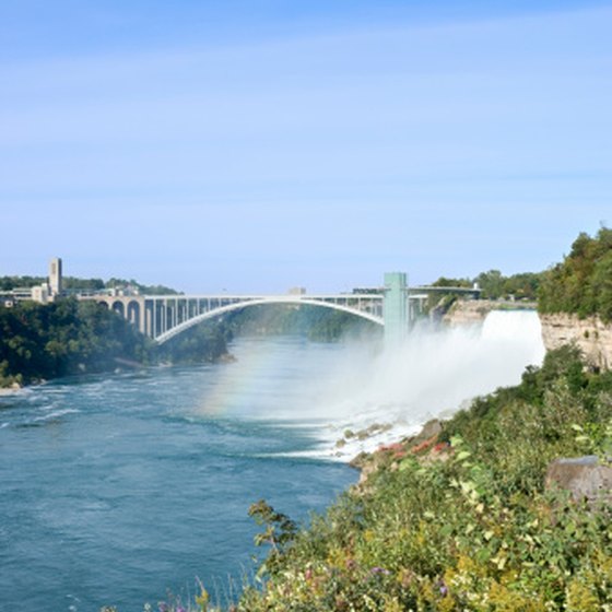 Hotels in New York provide convenient access to Niagara Falls.