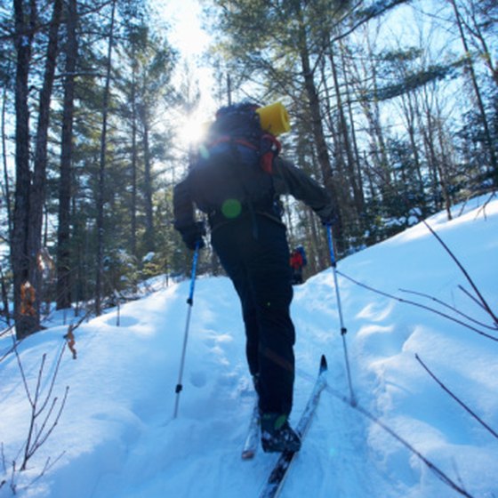 The early-bird ski season in Canada begins in November.