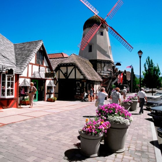 Visitors to Solvang will find it hard to believe they are in California.