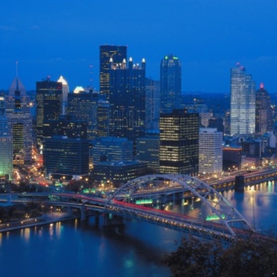 Rental-car agencies have offices in downtown Pittsburgh, as well as the international airport.