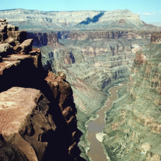 The Colorado Rocky Mountains include portions of the Grand Canyon.