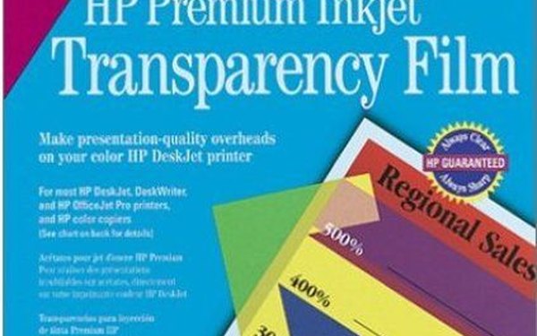 Cómo imprimir transparencias en una impresora HP (En 4 Pasos)