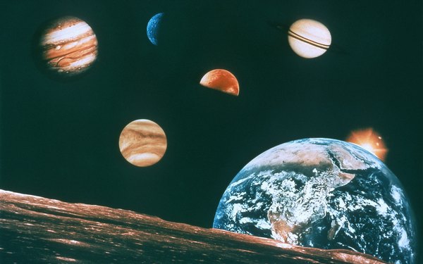 Marte es uno de los cinco planetas visibles a simple vista en el cielo.