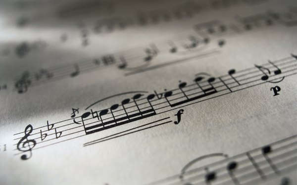 El papel de partitura puede crearse fácilmente en tu computadora.