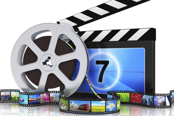 scanrail/iStock/Getty Images Clapper board, film reel and filmstrip