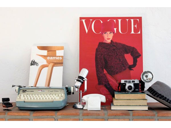 Mid-century modern objects add a certain style of cool.