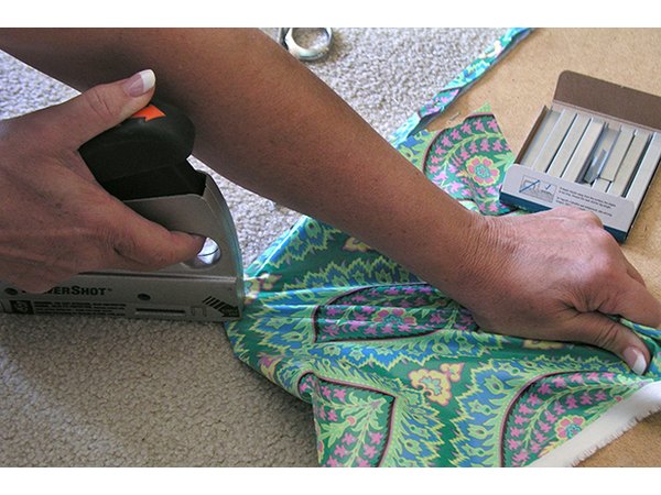 Ease the corners into place.