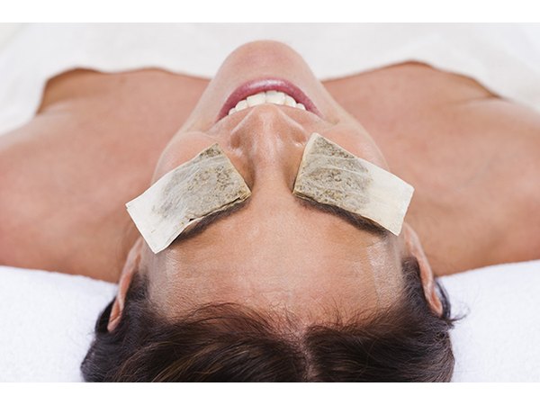 Tea helps relax you during a spa day.
