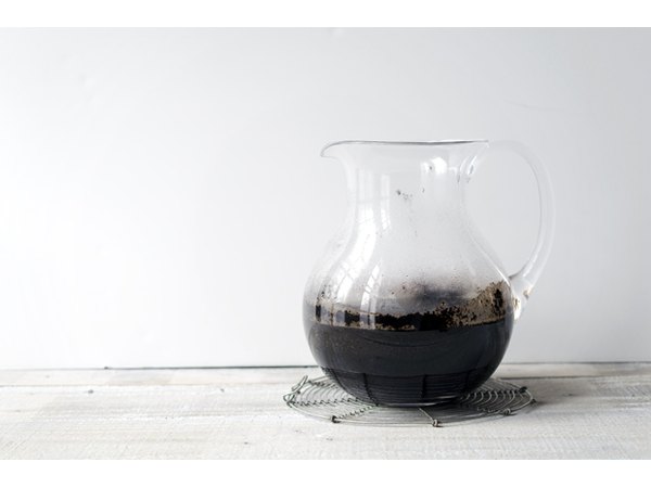 Cold-brewing requires 12 to 24 hours.