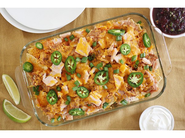 Thanksgiving Leftovers Nachos - www.girlversusdough.com