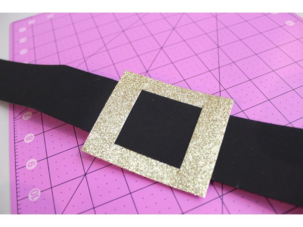 Make the gold buckle.