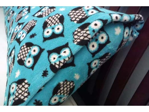 Pillowcase with envelope style closure.